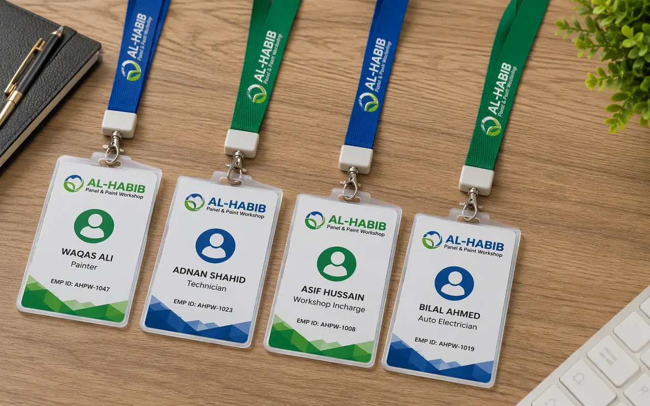 Employee ID Cards & Lanyards
