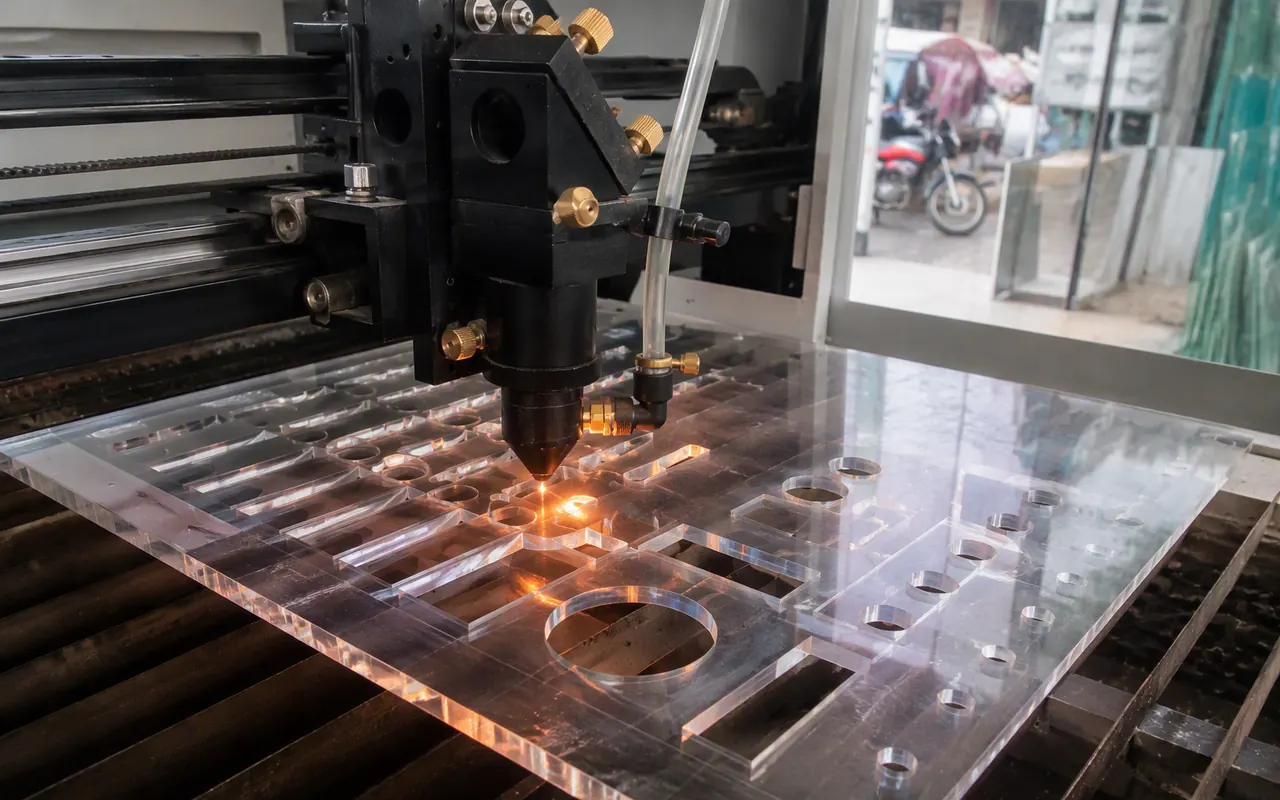 Clear Acrylic Laser Cutting