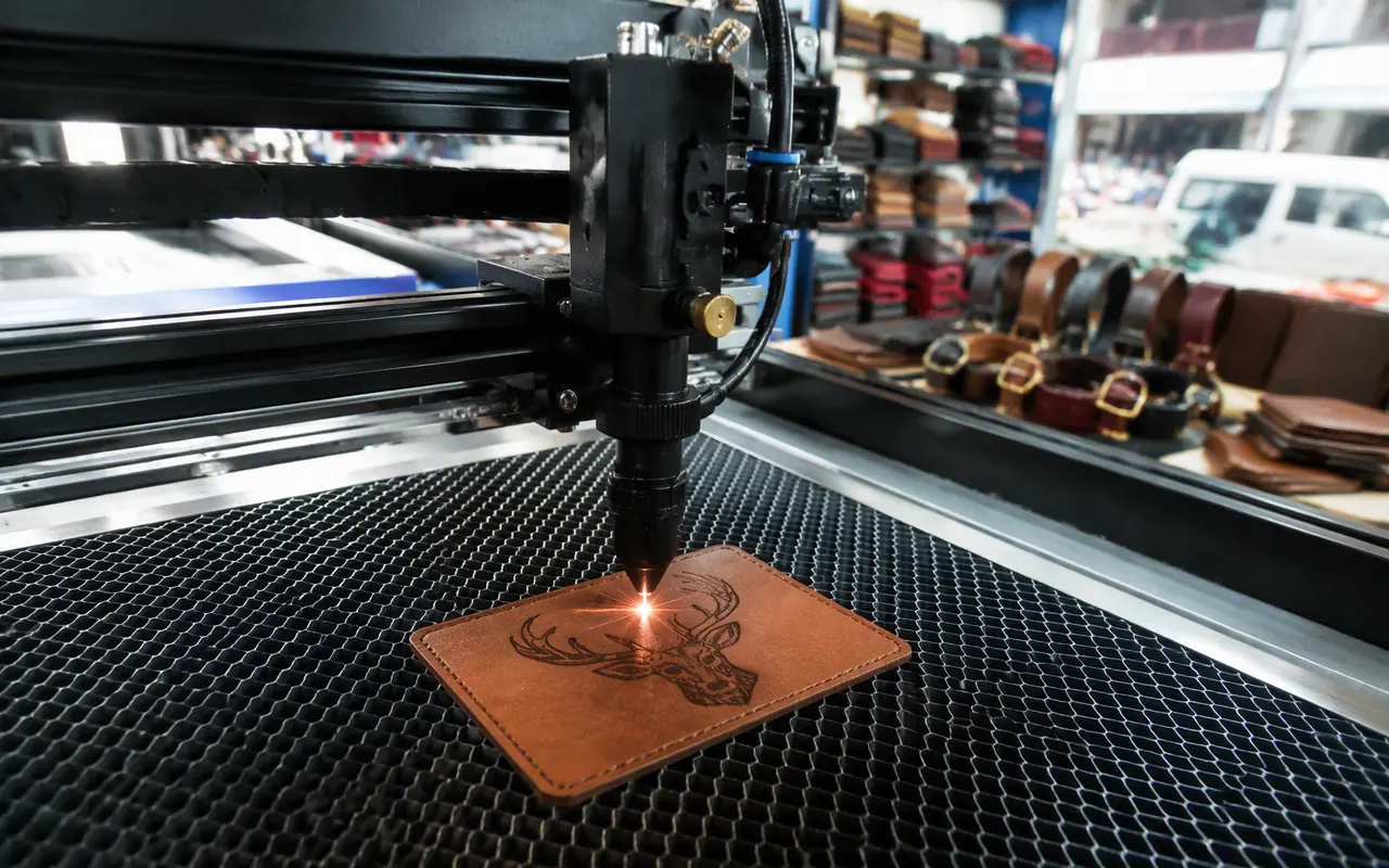 Leather Patch Engraving