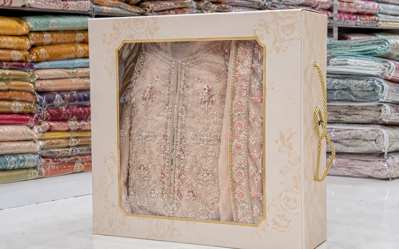 Bridal Garment Box with Window