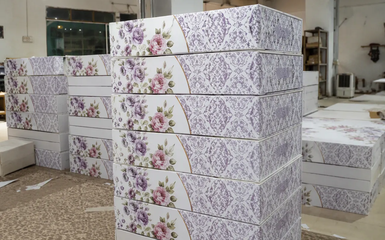 Printed Garment Packaging Boxes