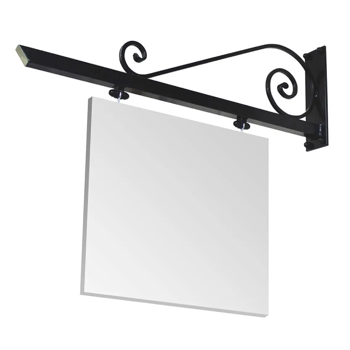 Projecting bracket sign, ready for your design