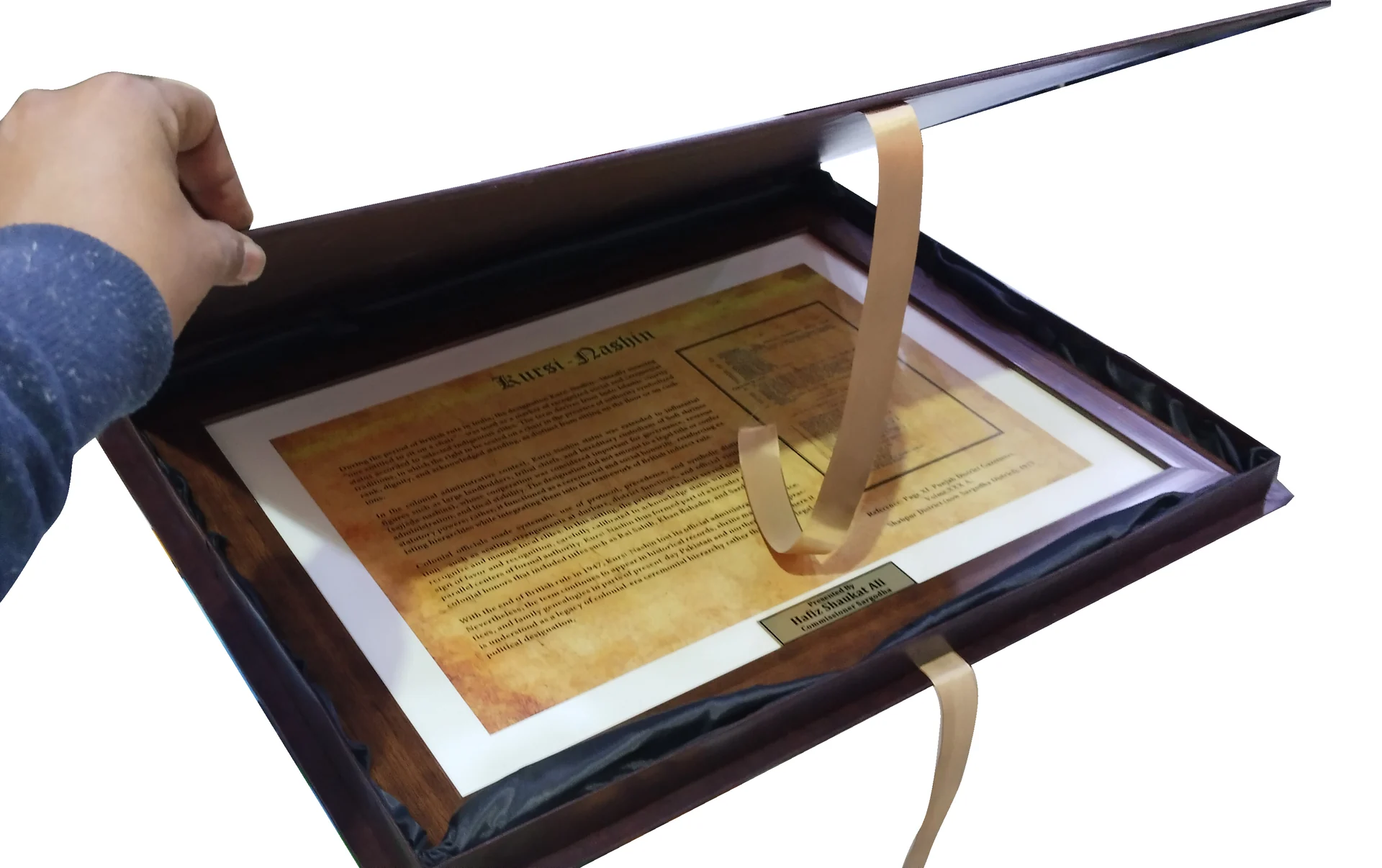 Open Framed Award Box