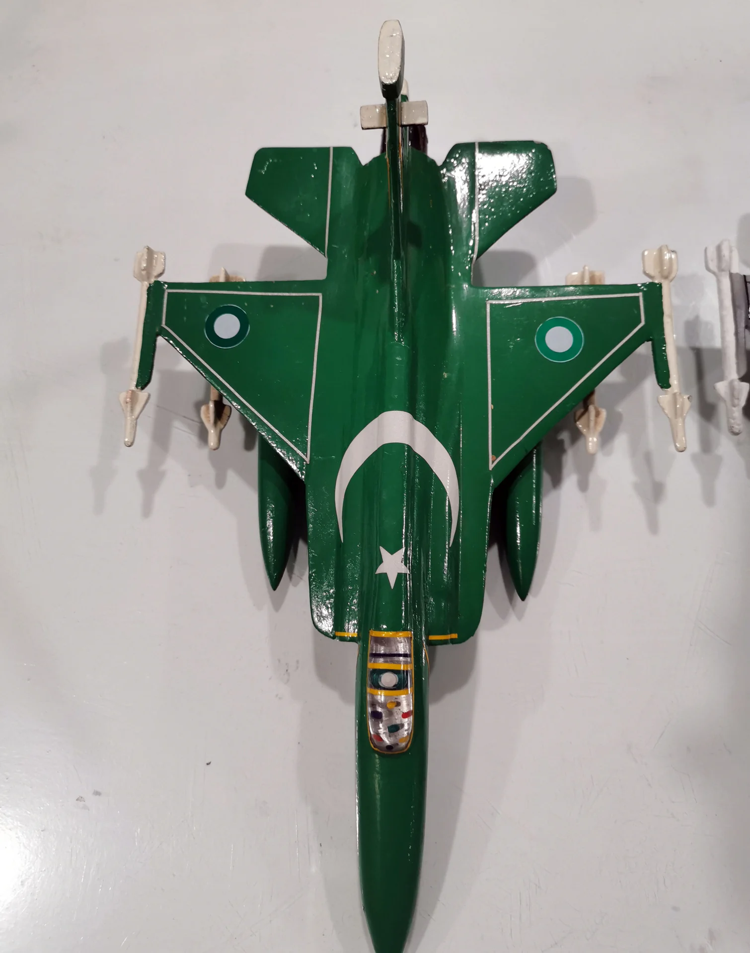 Green Aircraft Wall Model