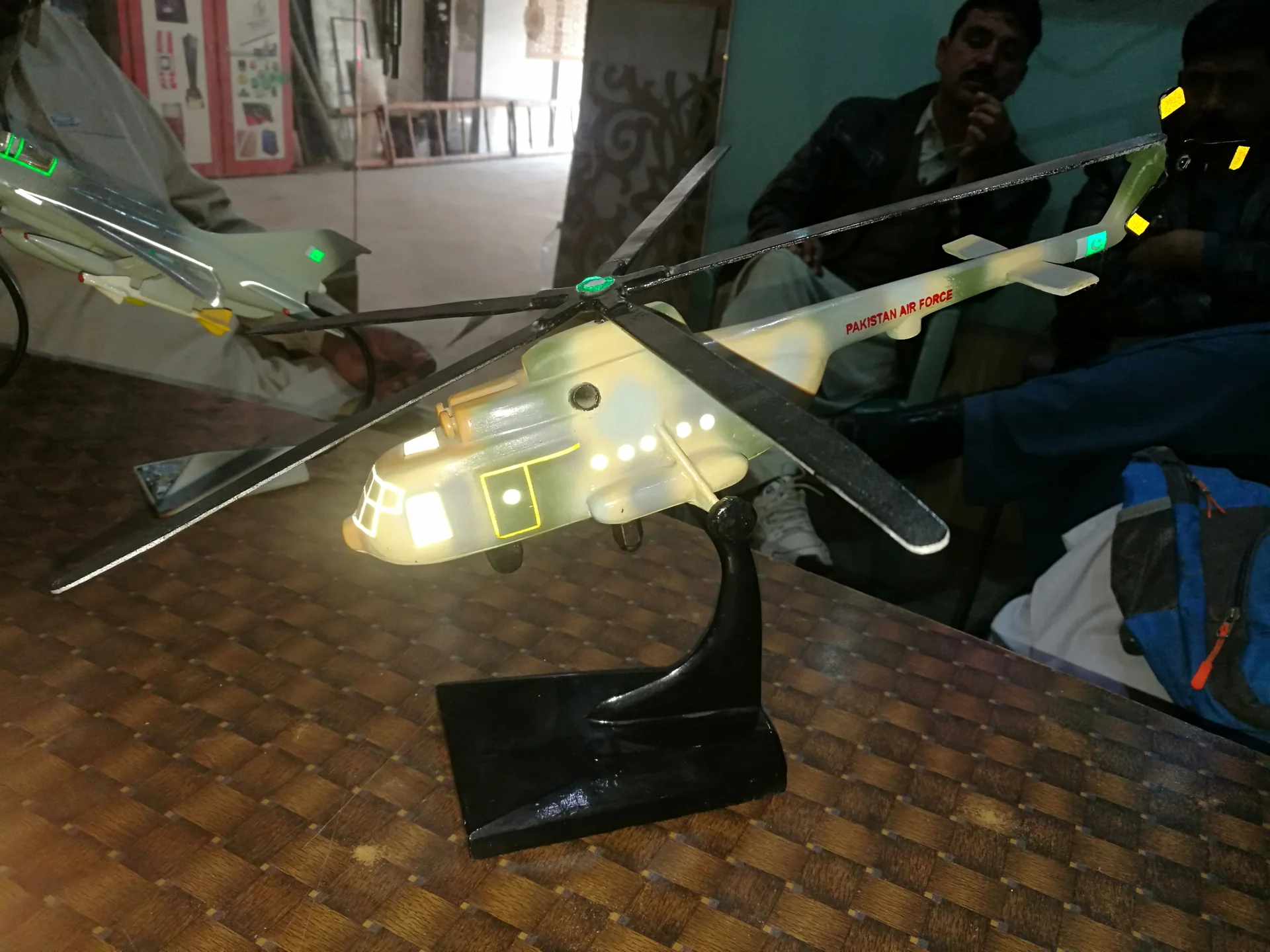 Illuminated Aircraft Display