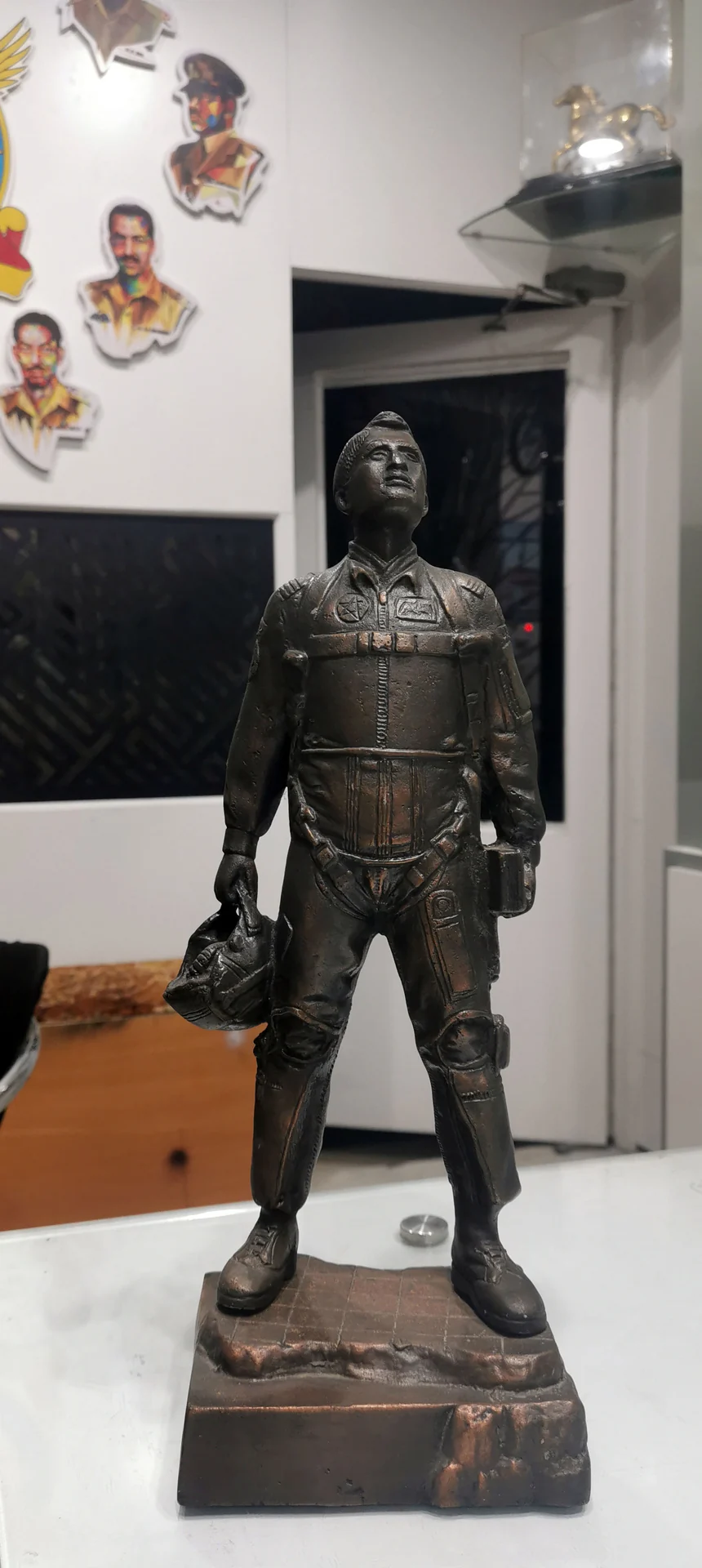 Standing Soldier Sculpture