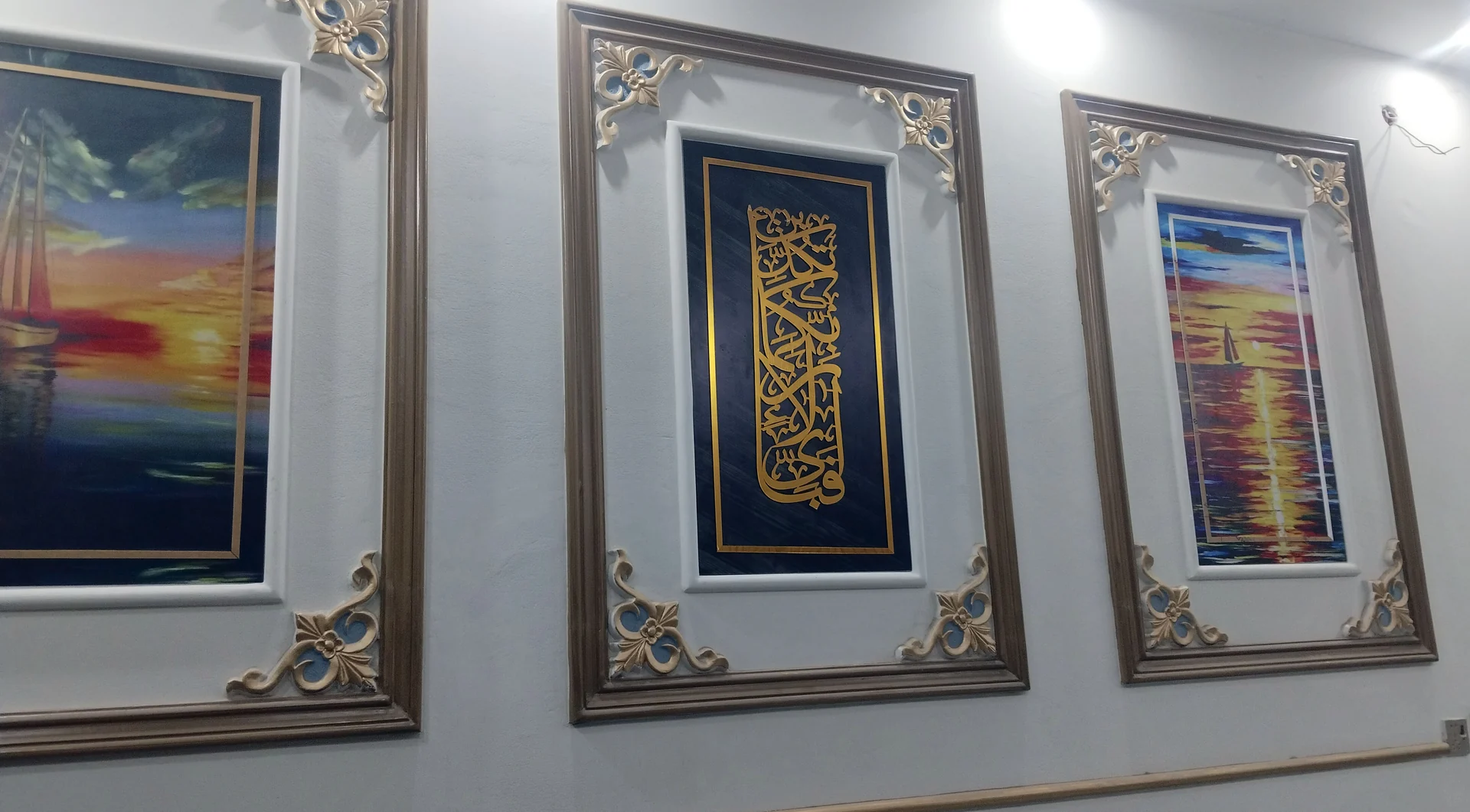 Coordinated Interior Art Installation