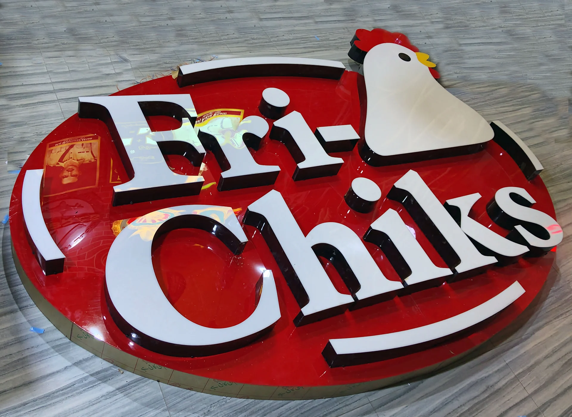 Fri-Chicks LED Logo