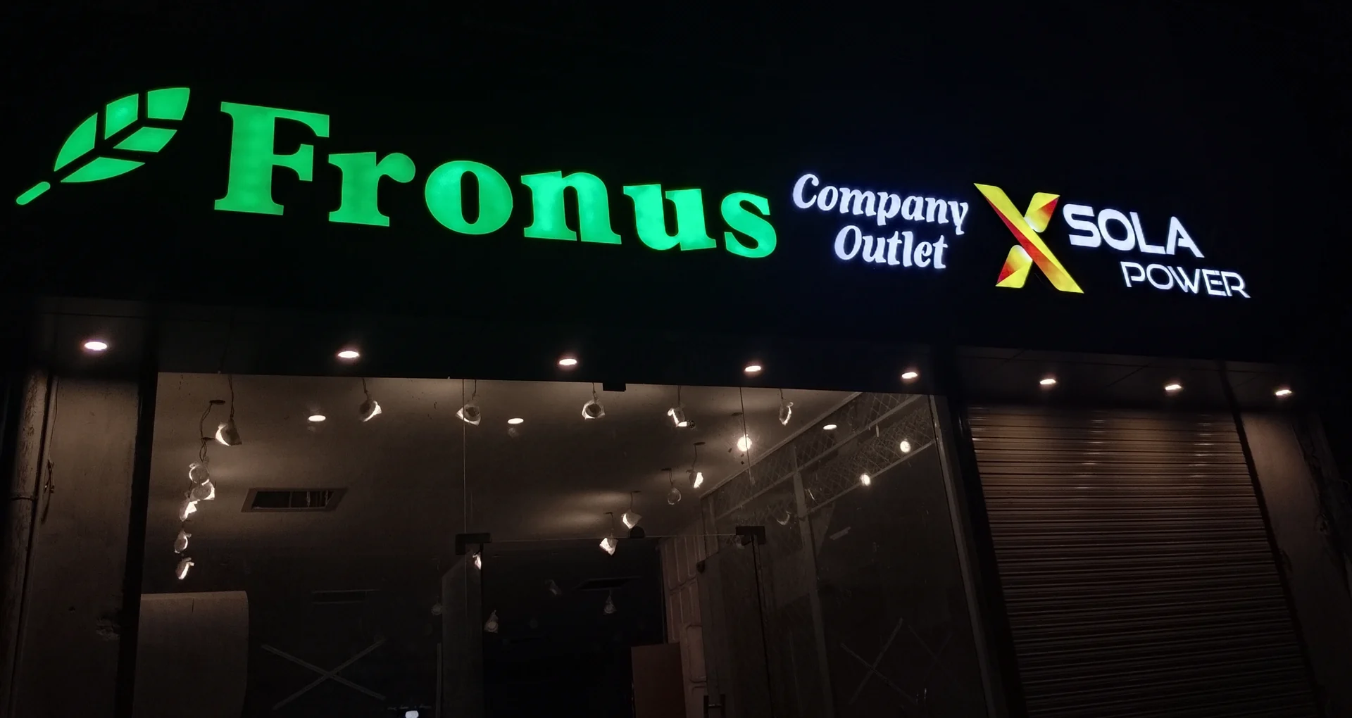 Fronus Retail Fascia