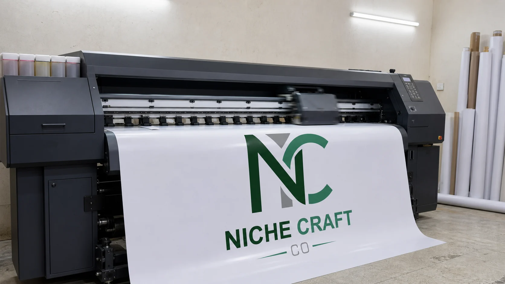 Logo Printed on Panaflex
