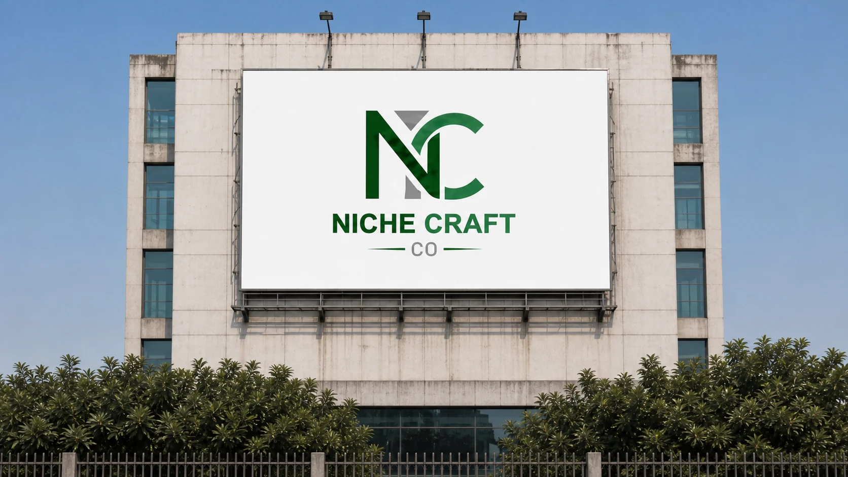 Building-Mounted Panaflex Billboard