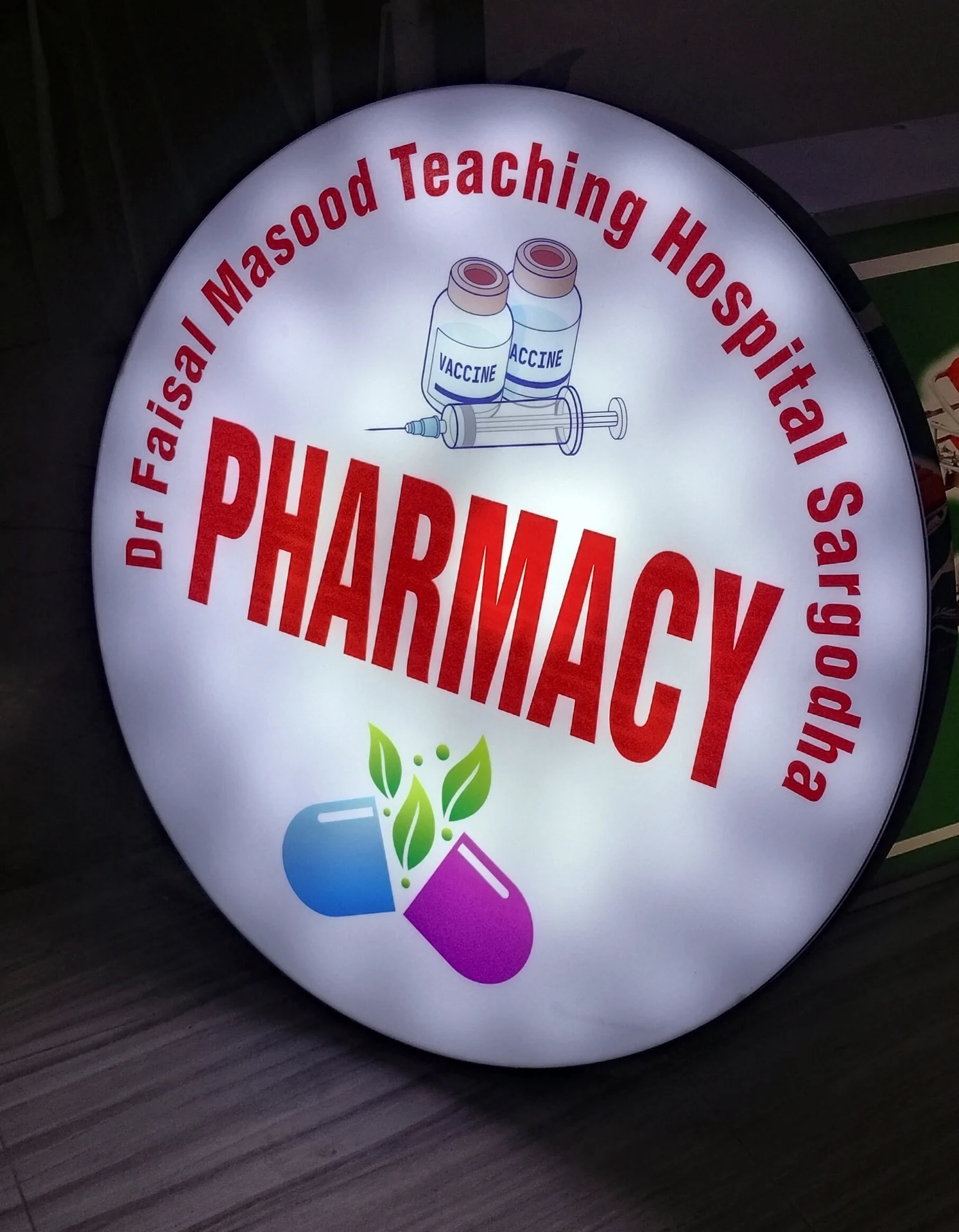 Pharmacy Illuminated Logo