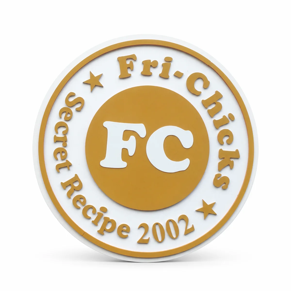 Fri-Chicks Round PVC Logo