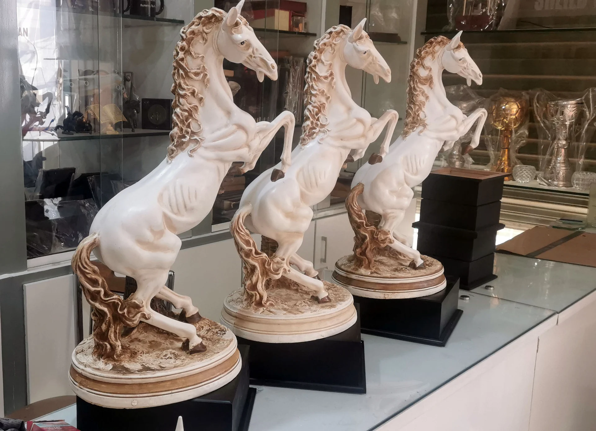 White Horse Sculpture Series