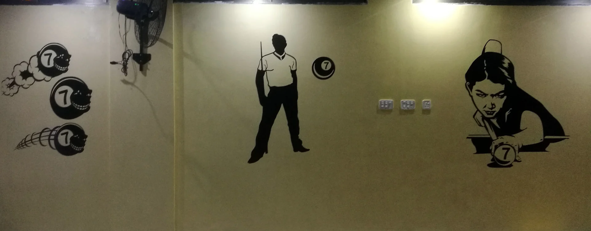 Cut PVC Sports Wall Graphics