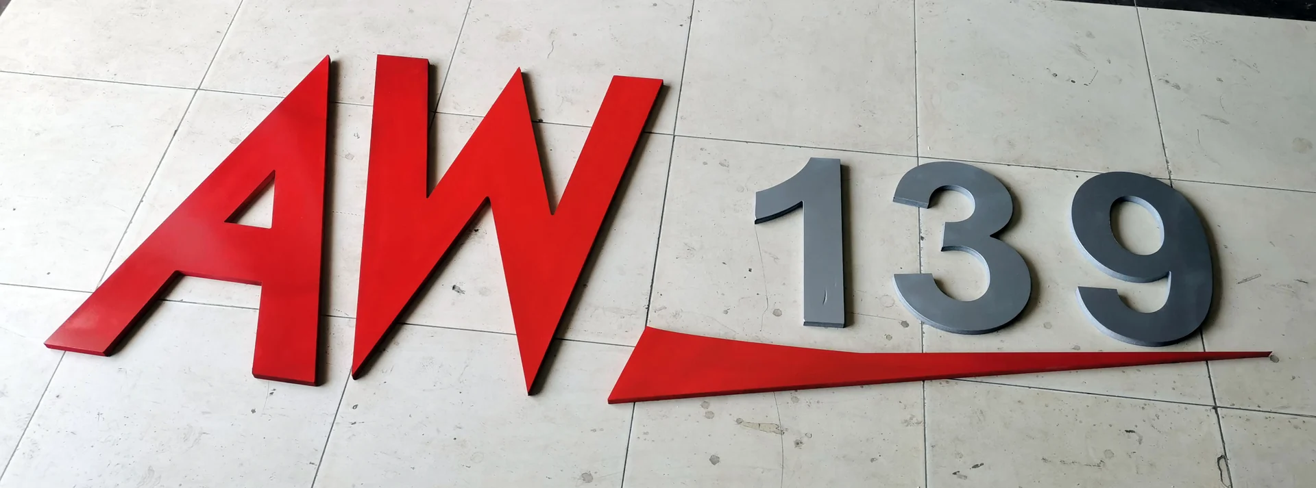 Exterior PVC Building Number