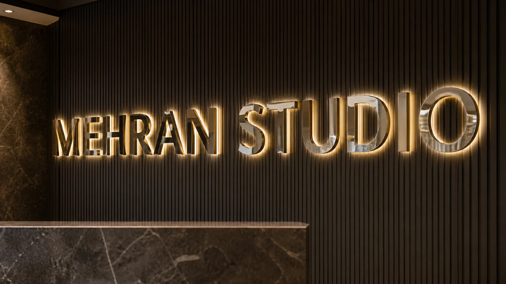 Mehran Studio Steel Letters