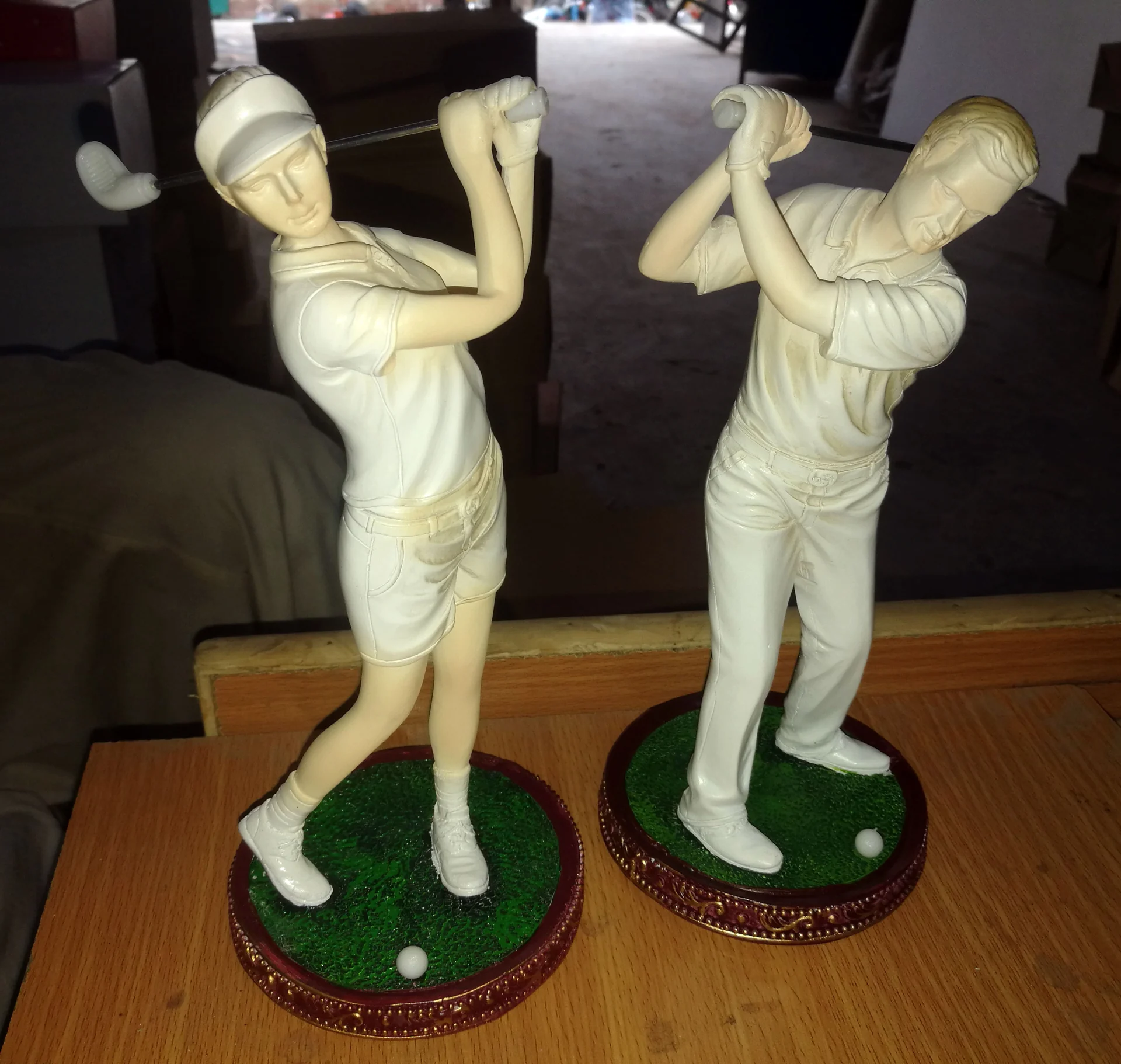 Golf Player Figurine Set