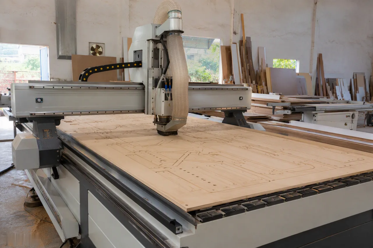 Gantry Router on Plywood